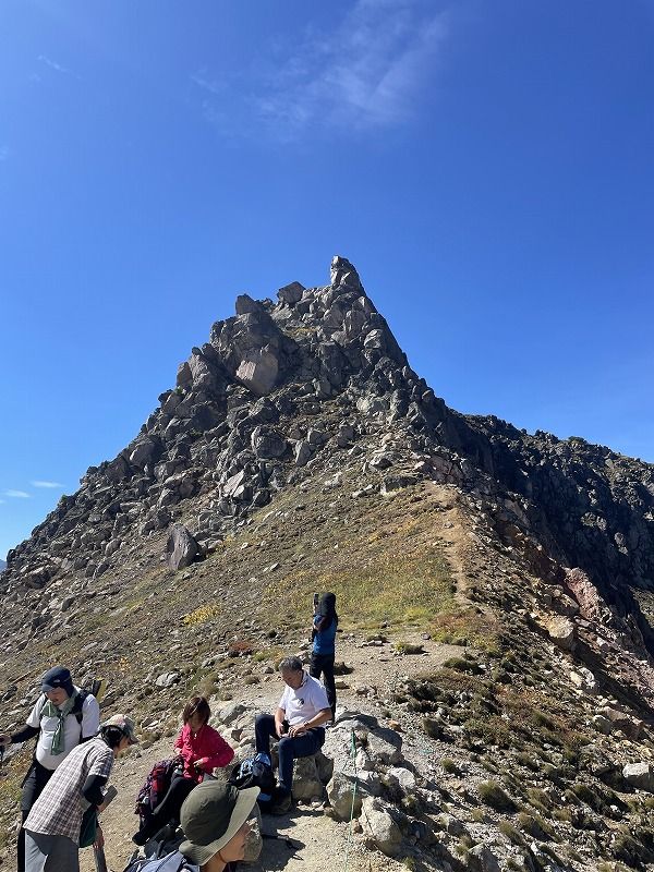 北アルプスの焼岳